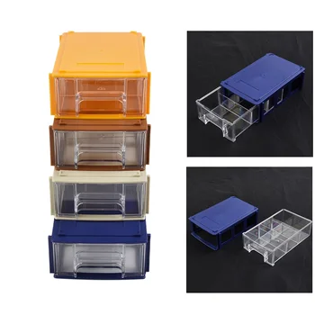 1PC Didina Plastiko Aparatūros Dalys, Plastiko Organizuoti Sandėliavimo Dėžės Komponentas Varžtų Rinkinys Spintoje Rack Stalčių Atveju