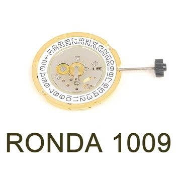 Tinka RONDA 1009 laikrodžiai judėjimo dviejų ir puse rankos 3 val. kalendorinių kvarco judėjimas žiūrėti priedai