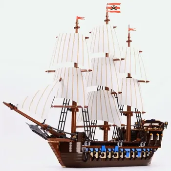 1709 VNT Imperial Pavyzdinė Laivų Statyba Blokai Nustatyti Piratų Laivu Modelis Suderinamas 10210 22001 Kalėdų Dovanos Vaikams, Žaislai