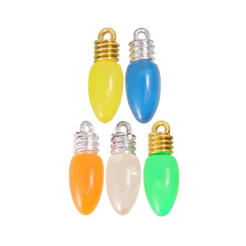 150 VNT Lemputės, Plastikiniai Lemputes Mini Žemės Tonų Deocorative Kalėdų Pakabukas