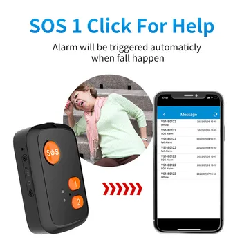 Vyresnysis SOS Tracker 4G vyresnio amžiaus locator anti-lost stebėjimo demencija 3G GSM vietos nustatymo apyrankę GPS specialusis vyresnio WIFI