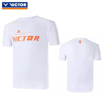 Viktoras marškinėliai mada sporto Jersey badmintono drabužių, sportinės aprangos trumpomis rankovėmis polo 2023 T-35000