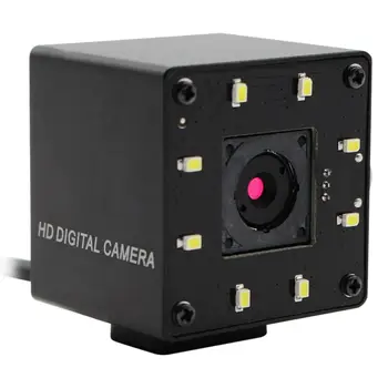 ELP 13MP automatinis fokusavimas USB Kamera IMX214 30 fps Plataus Kampo Mini Objektyvas Baltos šviesos Diodai USB Kamera su Mini Atveju, 3m Kabeliu