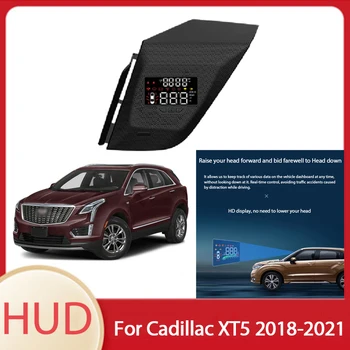 Automobilių Priedai, Head Up Display HUD prekinis, galinis Stiklo Projektorius Signalizacijos Sistema, Plug And Play Už Cadillac XT5 2018 2019 2020 2021