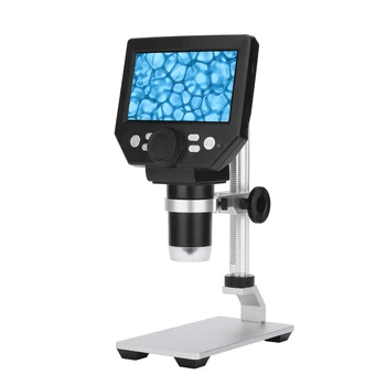G1000 1-1000X Skaitmeninis Mikroskopas su 4.3 Colių Didelės Bazės LCD Ekranas 8MP Nuolatinio Stiprinimo didinamasis stiklas