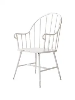 Šiaurės Valgomojo Kėdės Kaustytomis Geležies Pagaminti Senas Valgomojo Kėdės, Valgomojo Baldai Originalus Ins Stiliaus Kambarį Kėdės Atlošas
