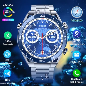 Smart Watch Vyrų HUAWEI ŽIŪRĖTI Ultimate 2023 Naujas EKG+PPG 
