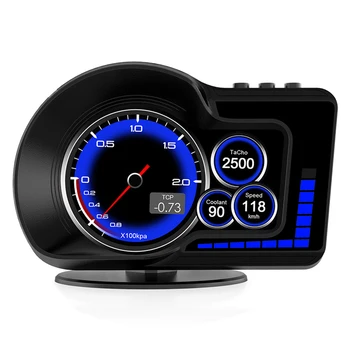 GPS Greičio Detektorių HD LCD Ekranas Smart GPS Spidometras 6 Signalo Funkcijas RPM Daviklis 5 Rodyti Puslapius, skirtus Transporto priemonių Elektroninių Dalių