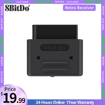8Bitdo Retro Imtuvas Wireless Dongle, Su Mikro USB Kabelis Adapteris Paramos Super Nintendo&Super Famicom&SNES/SFC