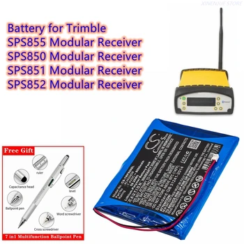 Tyrimo,Bandymo Baterijos 7.4 V/8000mAh KLN00928 už Trimble SPS850, SPS851, SPS852, SPS855 Modulinės Imtuvas