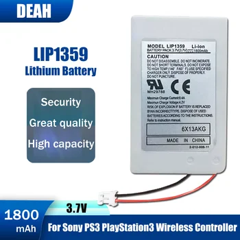 1-20PCS Naujas 3.7 V 1800mAh LIP1359 Įkraunama Ličio Baterija Sony PS3 PlayStation3 Belaidis Valdiklis PS3 Gamepad Batteria