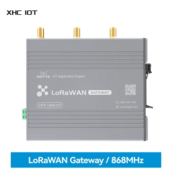 SX1302 868MHz Pramonės LoRaWAN Vartai Multi Channel Belaidžio Gateway dc-8 tipo~28V 27dBm pusiau Dupleksinis XHCIOT E870-L868LG12 3km