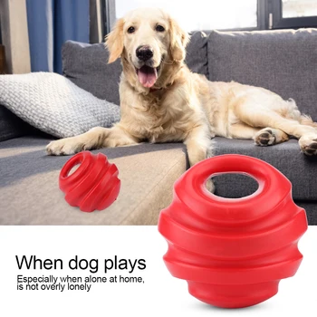 Žaislai Šunims Gumos Šuo Kamuolį Mažylis Juokingas Šunų Žaislai naminiams Šuniukams Didelių Šunų TPR Dantų Valymo Ball Žaislas Augintiniui