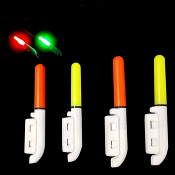 Naktį Žvejybos Šviesos Plaukti su baterijomis, LED Flotacinio Tamsaus Vandens Žvejybos Plaukti LED Elektros Plaukti Šviesos Žvejybos