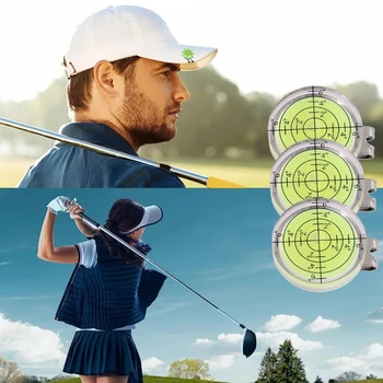 Golfo Reader Putt Golf Ball Žymeklis Magnetinio Skrybėlę Įrašą Golfo Šlaito Išleisti Lygio Skaityti Kamuolys Žymeklis Skrybėlę Įrašą Lengva Naudoti Didmeninės