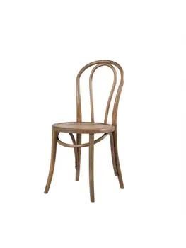 Lenktos medienos Šiaurės-a. thonet kėdžių prancūzijos derliaus kėdė senosios medžio masyvo Amerikos namų valgomojo kėdė kėdė Sunsonet