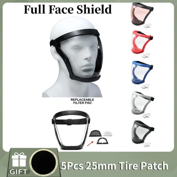Skaidri Apsauga Shield Full Face Skydas Virtuvės Įrankiai Naftos-splash Proof Moto Dviračių Vėjo Akinius Kaukė