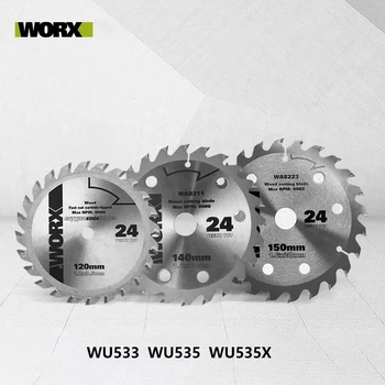 Worx 120mm 140mm 150mm medienai pjauti skirta WU533 WU535 WU535X diskinis Pjūklas