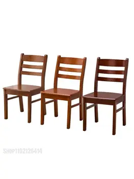 Visiškai surinkti medžio masyvo kėdės konferencijų biuro kėdė home viešbutis, restoranas, valgomasis kėdės atlošas kėdės ąžuolo medinė kėdė